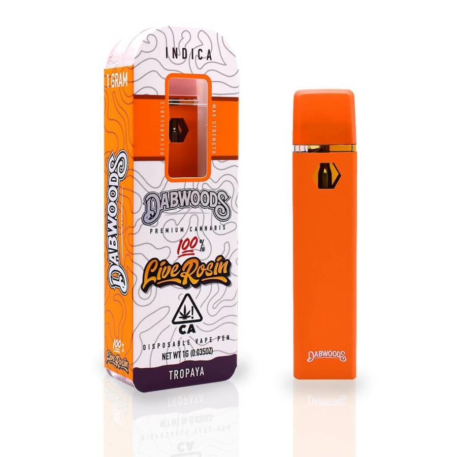 Dabwoods Tropaya 1G Live Rosin Vape Pen