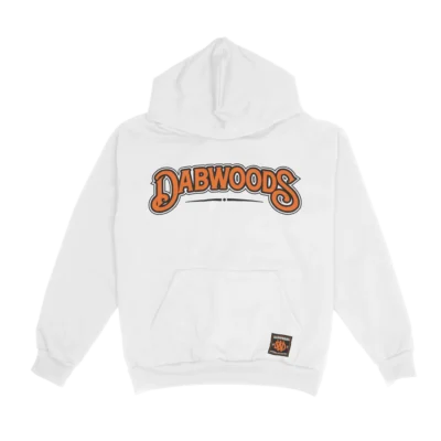 Dabwoods French Terry White Hoodie