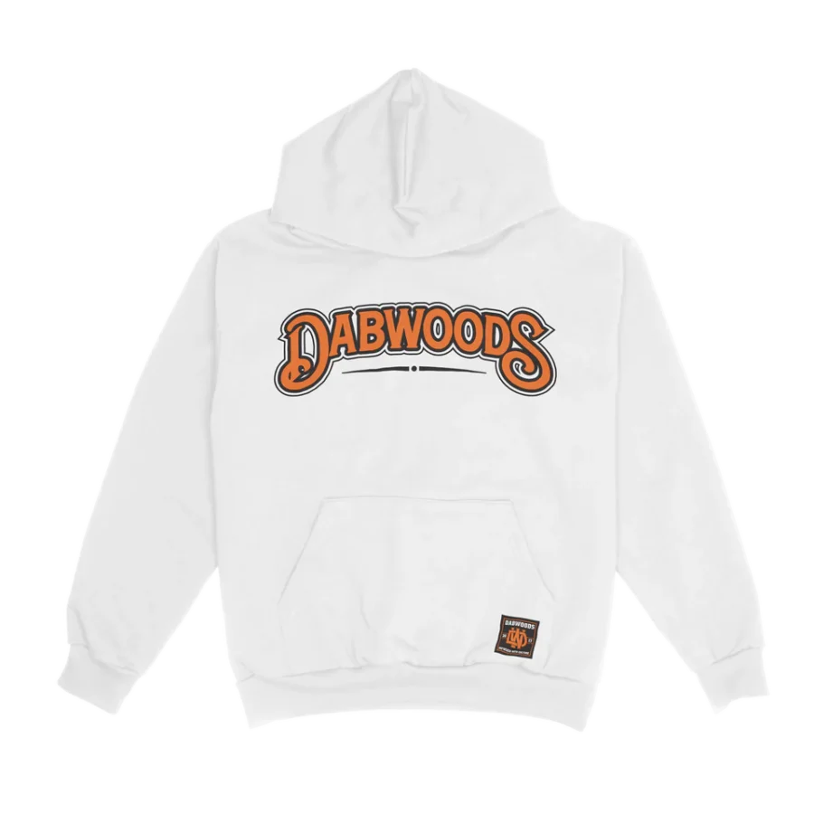 Dabwoods French Terry White Hoodie