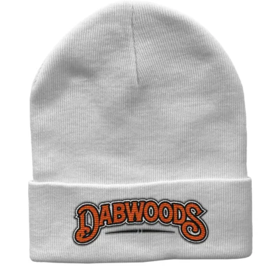 Dabwoods White Beanie