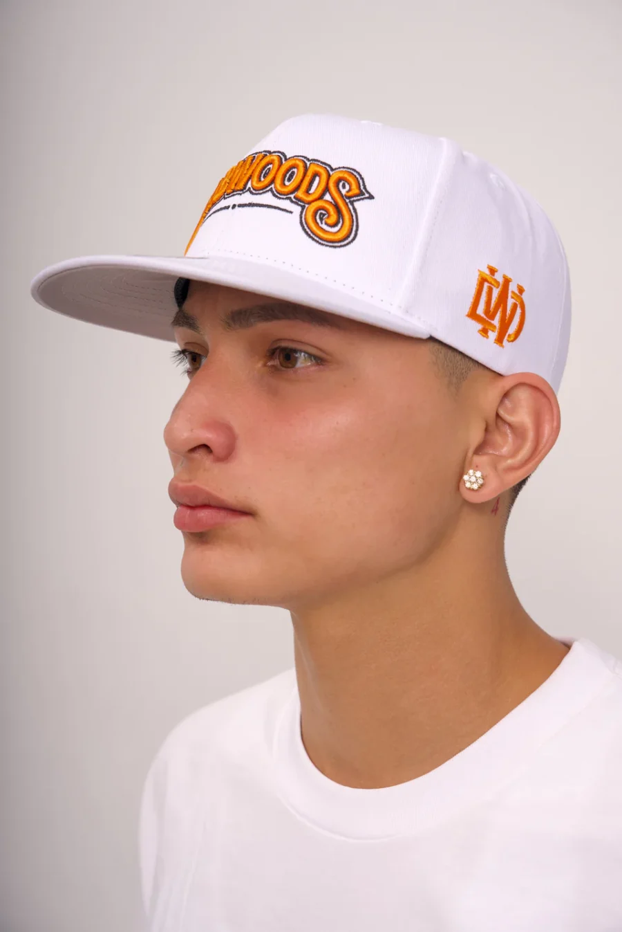 Dabwoods White Snapback - Image 2