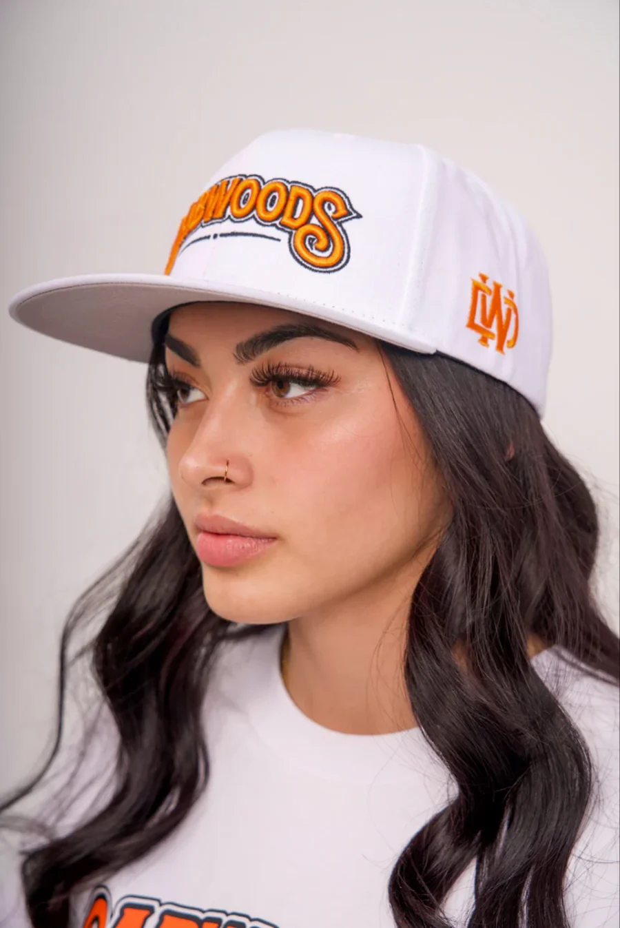 Dabwoods White Snapback - Image 3