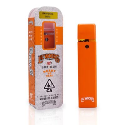 LILWOODS HALF GRAM LIVE RESIN ALL IN ONE DEVICE LEMON DIESEL