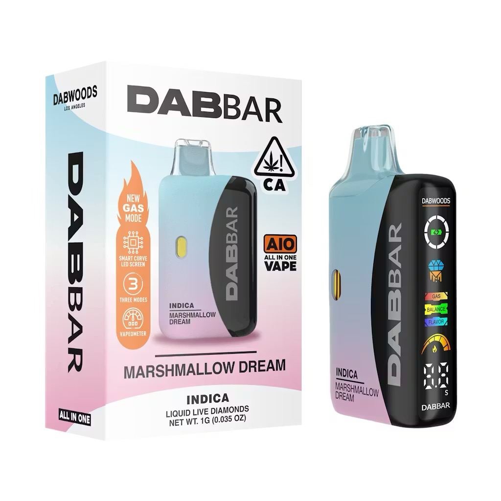 DABBAR 3.0 LIQUID LIVE DIAMONDS MARSHMALLOW DREAM 1G