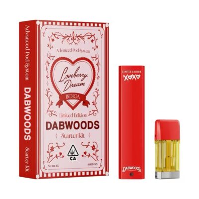 DABWOODS STARTER KIT LOVEBERRY DREAM