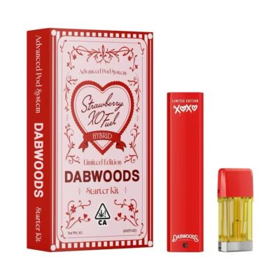 DABWOODS STARTER KIT STRAWBERRY XO FUEL