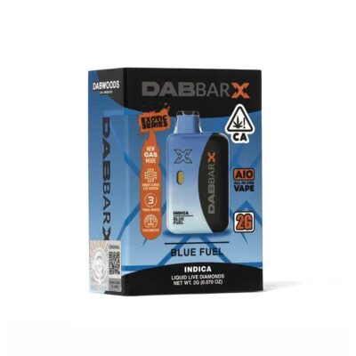 DAB BAR X BLUE FUEL 2G DISPOSABLE BY DABWOODS