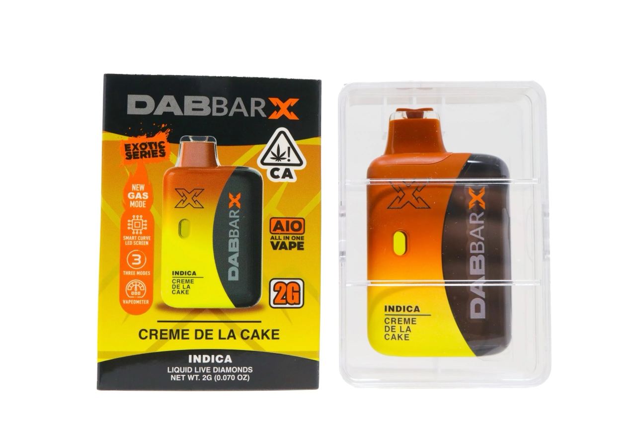 Dab bar x creme de la creme 2 gram disposable
